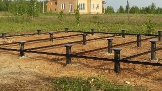 Установка и монтаж - винтовые сваи в Борзе для свайного фундамента дома. Цена от 2036 руб - видео закручивание